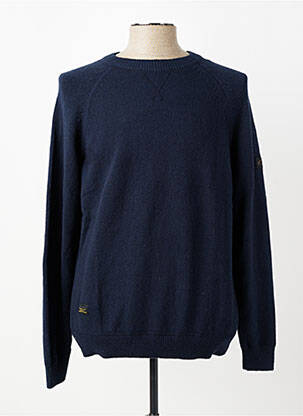 Pull col rond manches longues bleu CAMEL ACTIVE homme