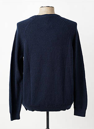 Pull col rond manches longues bleu CAMEL ACTIVE homme