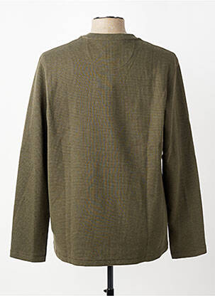 Pull col rond manches longues vert CAMEL ACTIVE homme