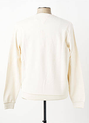 Sweat-shirt broderie manches longues beige U.S. POLO ASSN homme