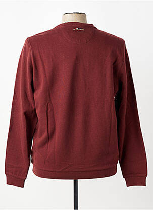 Sweat-shirt broderie manches longues marron U.S. POLO ASSN homme