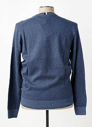 Pull col rond manches longues bleu U.S. POLO ASSN homme