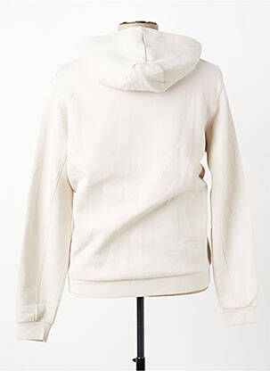 Sweat-shirt à capuche sérigraphie floquée manches longues beige U.S. POLO ASSN homme