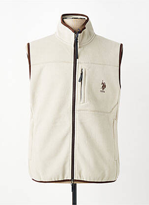 Veste casual coupe droite beige U.S. POLO ASSN homme