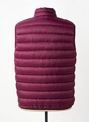 Doudoune fermeture zippée sur le devant sans capuche violet U.S. POLO ASSN homme