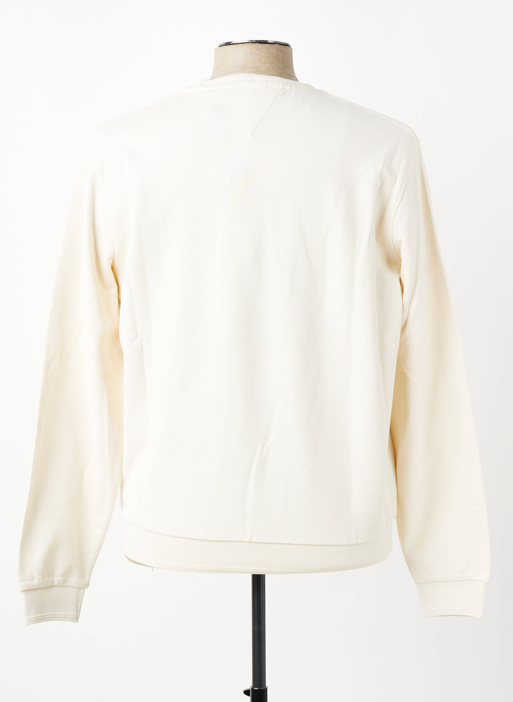 Sweat-shirt broderie manches longues beige U.S. POLO ASSN homme