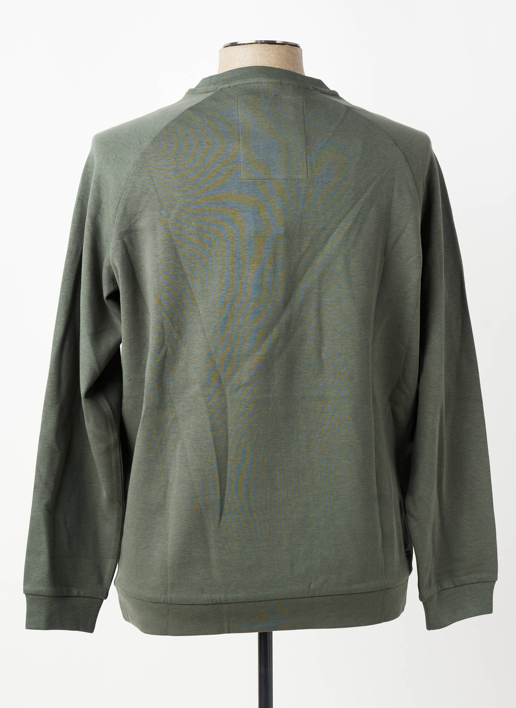 Sweat-shirt broderie manches longues vert U.S. POLO ASSN homme