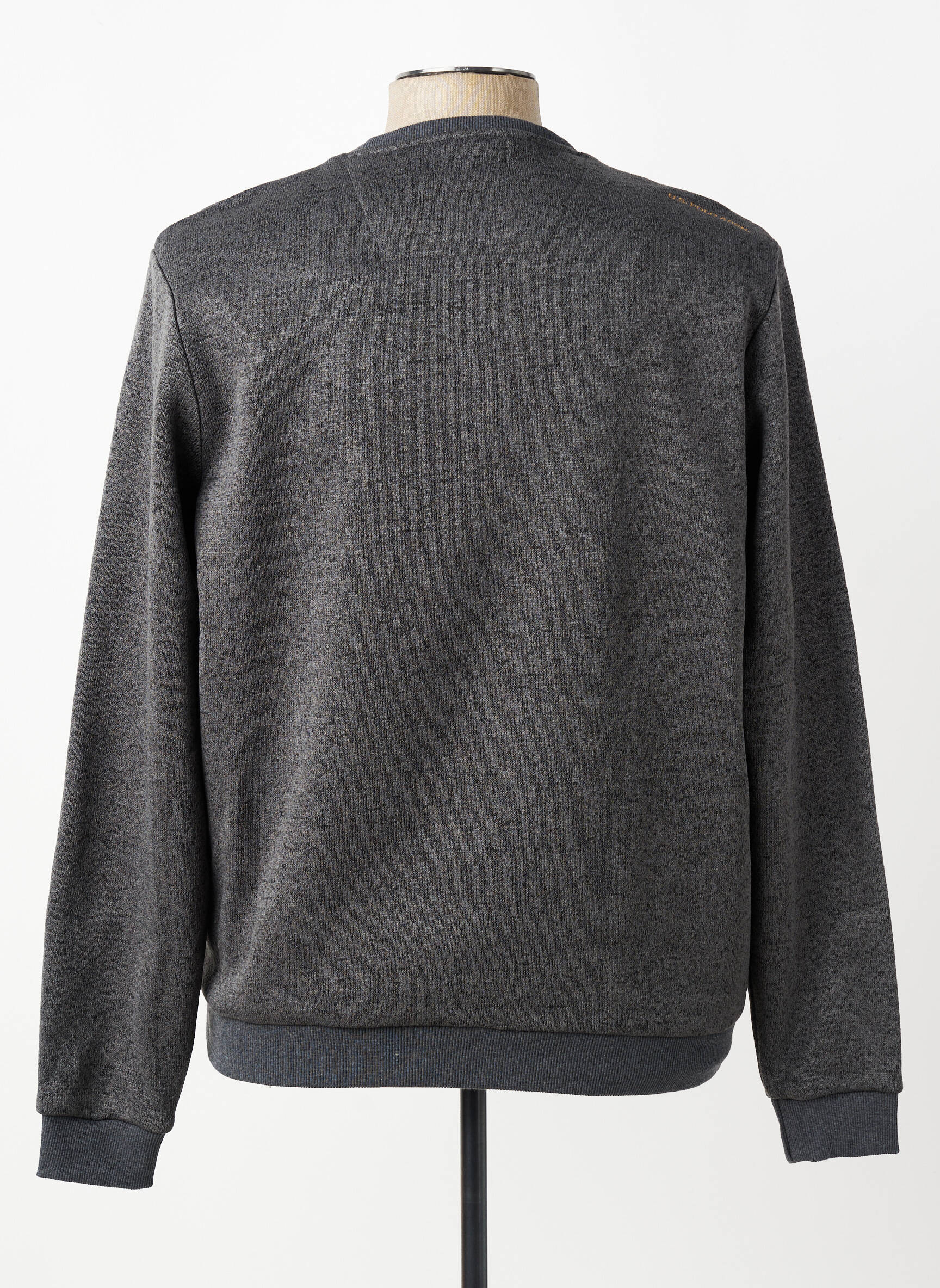 Sweat-shirt manches longues manches longues gris U.S. POLO ASSN homme