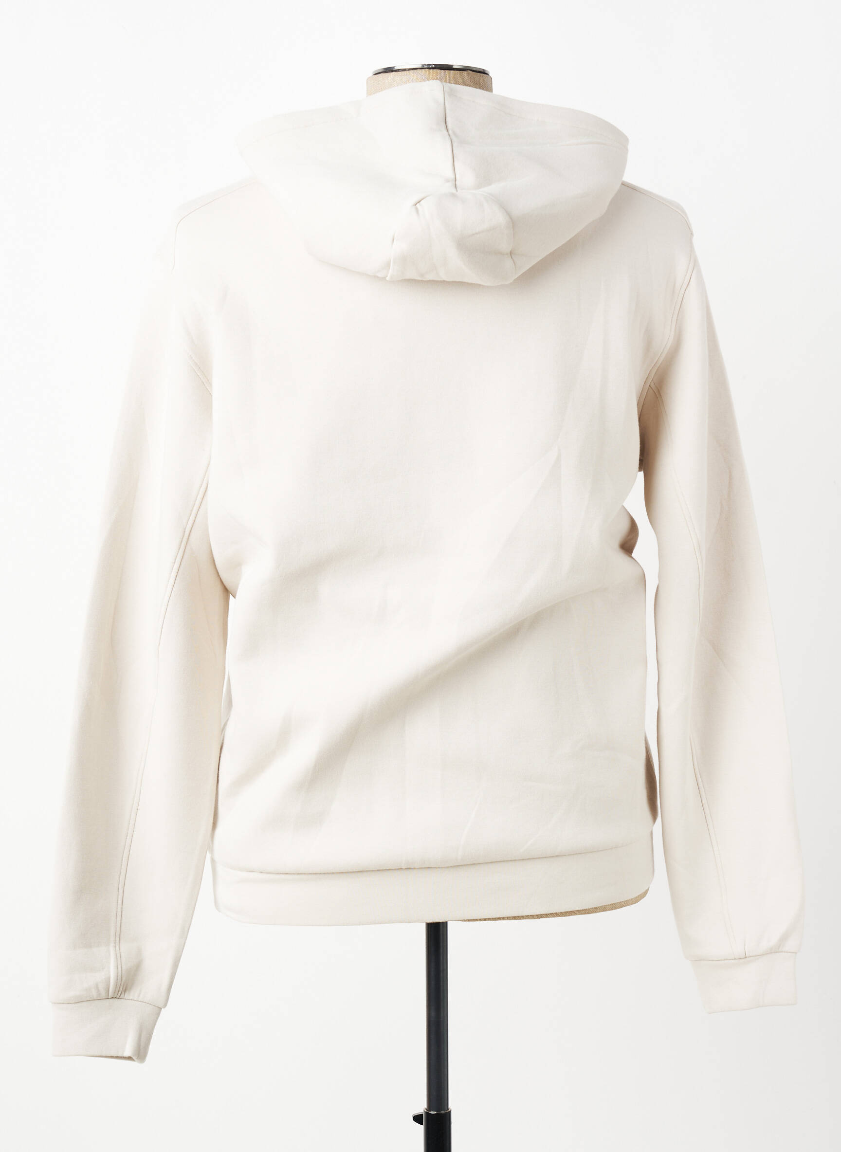 Sweat-shirt à capuche sérigraphie floquée manches longues beige U.S. POLO ASSN homme
