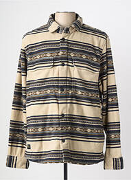 Polaire coupe droite beige CAMEL ACTIVE homme