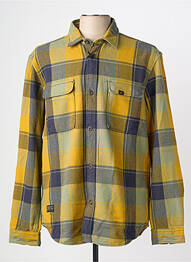 Veste casual fermeture boutonnée sur le devant jaune CAMEL ACTIVE homme