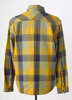 Veste casual fermeture boutonnée sur le devant jaune CAMEL ACTIVE homme