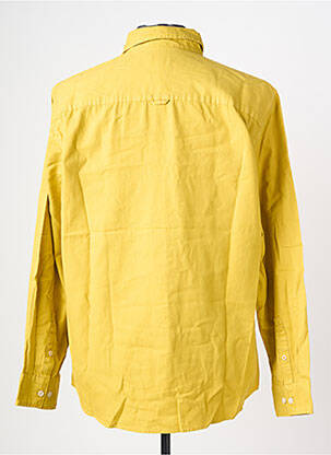 Chemise manches longues coupe cintrée jaune CAMEL ACTIVE homme
