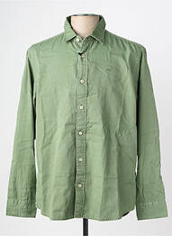 Chemise manches longues coupe cintrée vert CAMEL ACTIVE homme