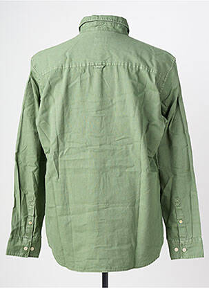 Chemise manches longues coupe cintrée vert CAMEL ACTIVE homme