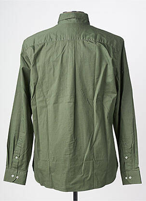 Chemise manches longues coupe cintrée vert U.S. POLO ASSN homme