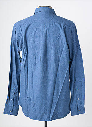 Chemise manches longues coupe cintrée bleu U.S. POLO ASSN homme
