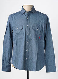 Chemise manches longues poches bleu U.S. POLO ASSN homme