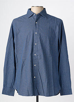 Chemise manches longues coupe droite bleu U.S. POLO ASSN homme
