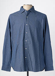 Chemise manches longues coupe droite bleu U.S. POLO ASSN homme
