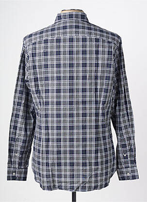 Chemise manches longues imprimé écossais gris U.S. POLO ASSN homme