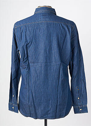 Chemise manches longues coupe cintrée bleu U.S. POLO ASSN homme