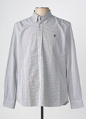 Polo manches longues manches longues gris U.S. POLO ASSN homme