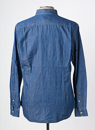 Chemise manches longues coupe cintrée bleu U.S. POLO ASSN homme