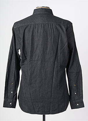 Chemise manches longues coupe cintrée noir U.S. POLO ASSN homme