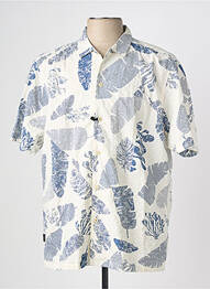 Chemise manches courtes imprimé tie and dye beige CAMEL ACTIVE homme