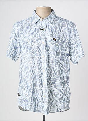 Chemise manches courtes poches bleu CAMEL ACTIVE homme
