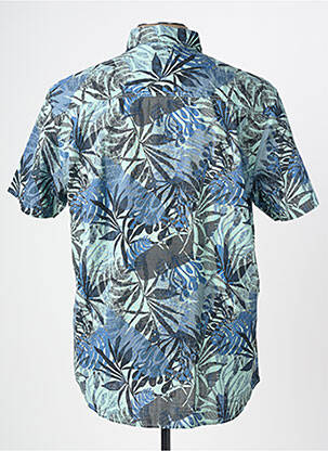 Chemise manches courtes imprimé tie and dye bleu CAMEL ACTIVE homme