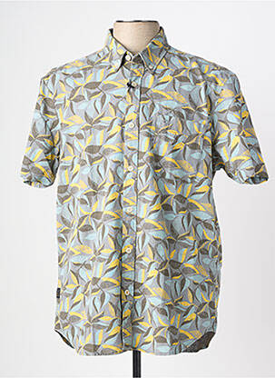 Chemise manches courtes poches bleu CAMEL ACTIVE homme