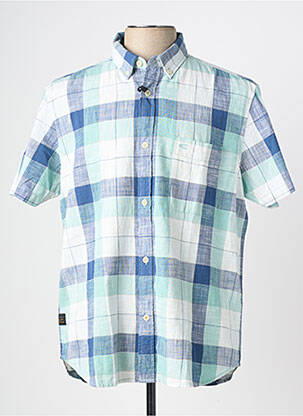 Chemise manches courtes poches bleu CAMEL ACTIVE homme