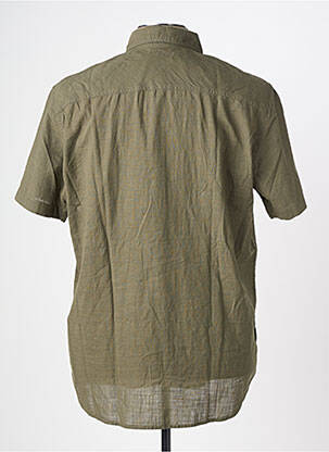 Chemise manches courtes coupe cintrée vert CAMEL ACTIVE homme