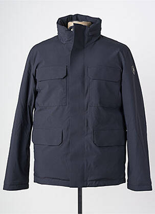 Doudoune poches a capuche bleu U.S. POLO ASSN homme