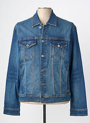 Veste casual fermeture boutonnée sur le devant bleu U.S. POLO ASSN homme