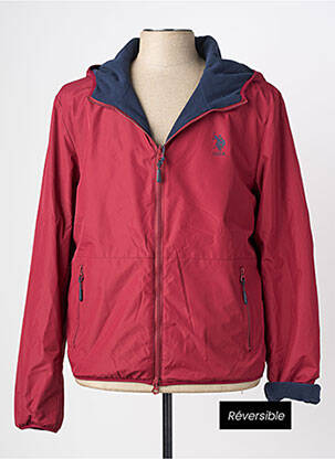 Veste casual poches rouge U.S. POLO ASSN homme