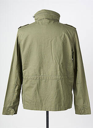 Parka manches longues sans capuche vert U.S. POLO ASSN homme