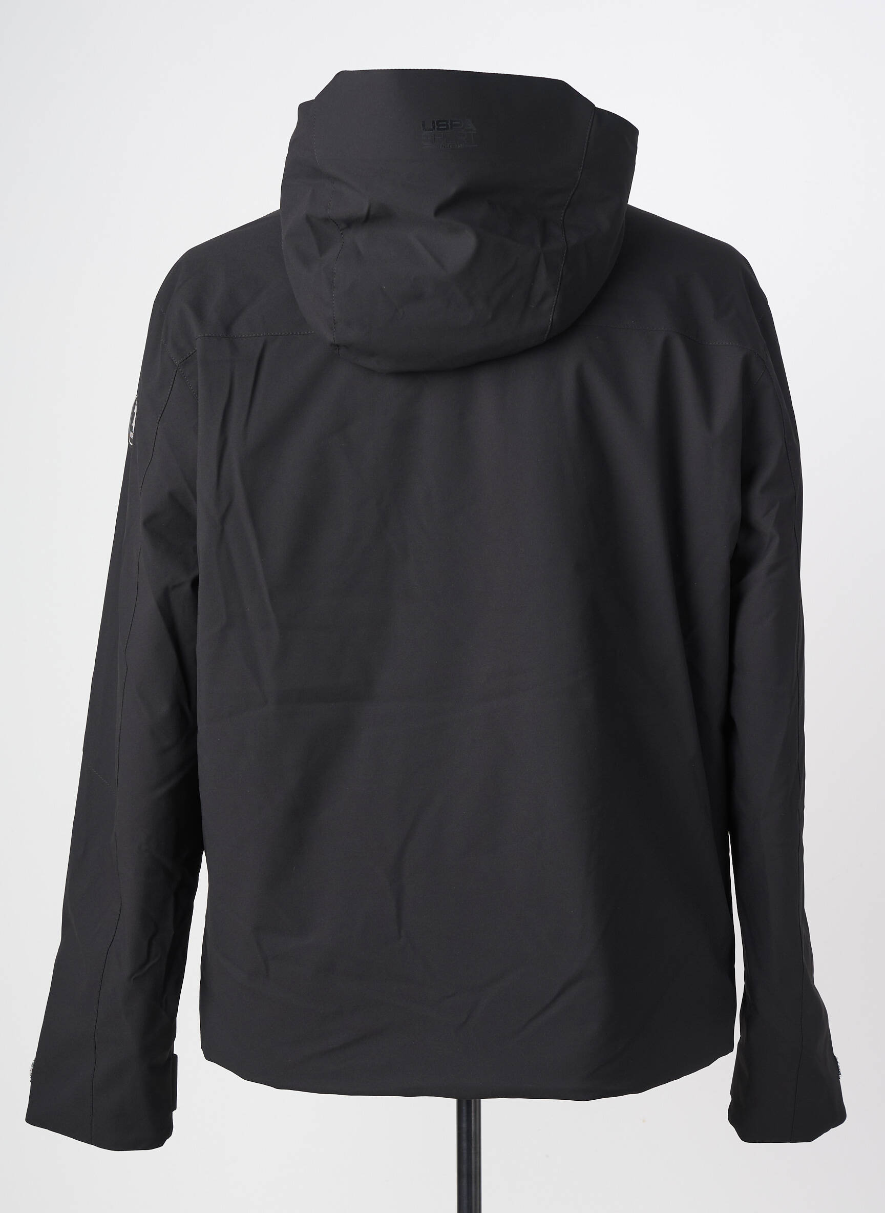 Doudoune poches a capuche noir U.S. POLO ASSN homme