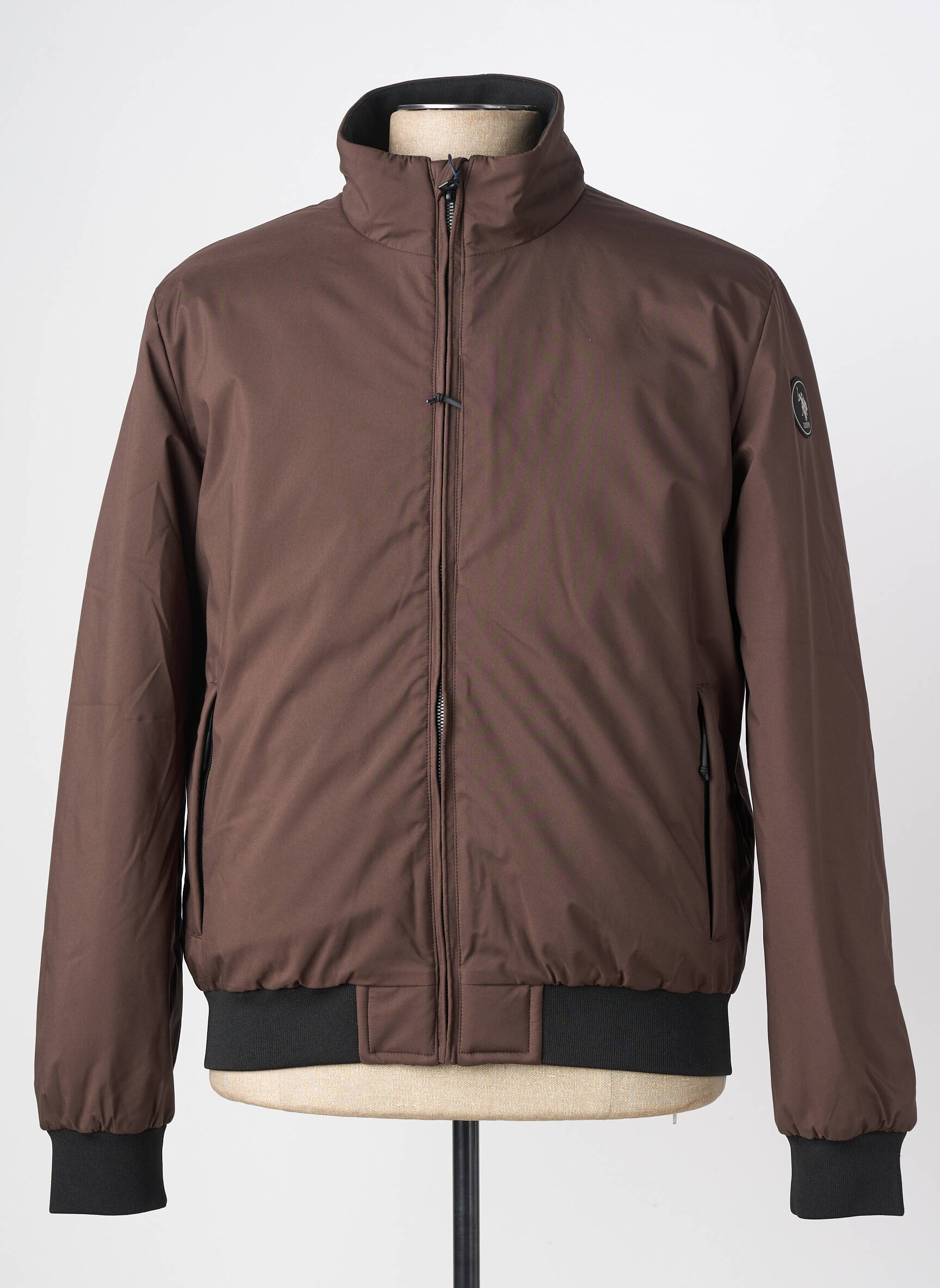 Blouson poches marron U.S. POLO ASSN homme