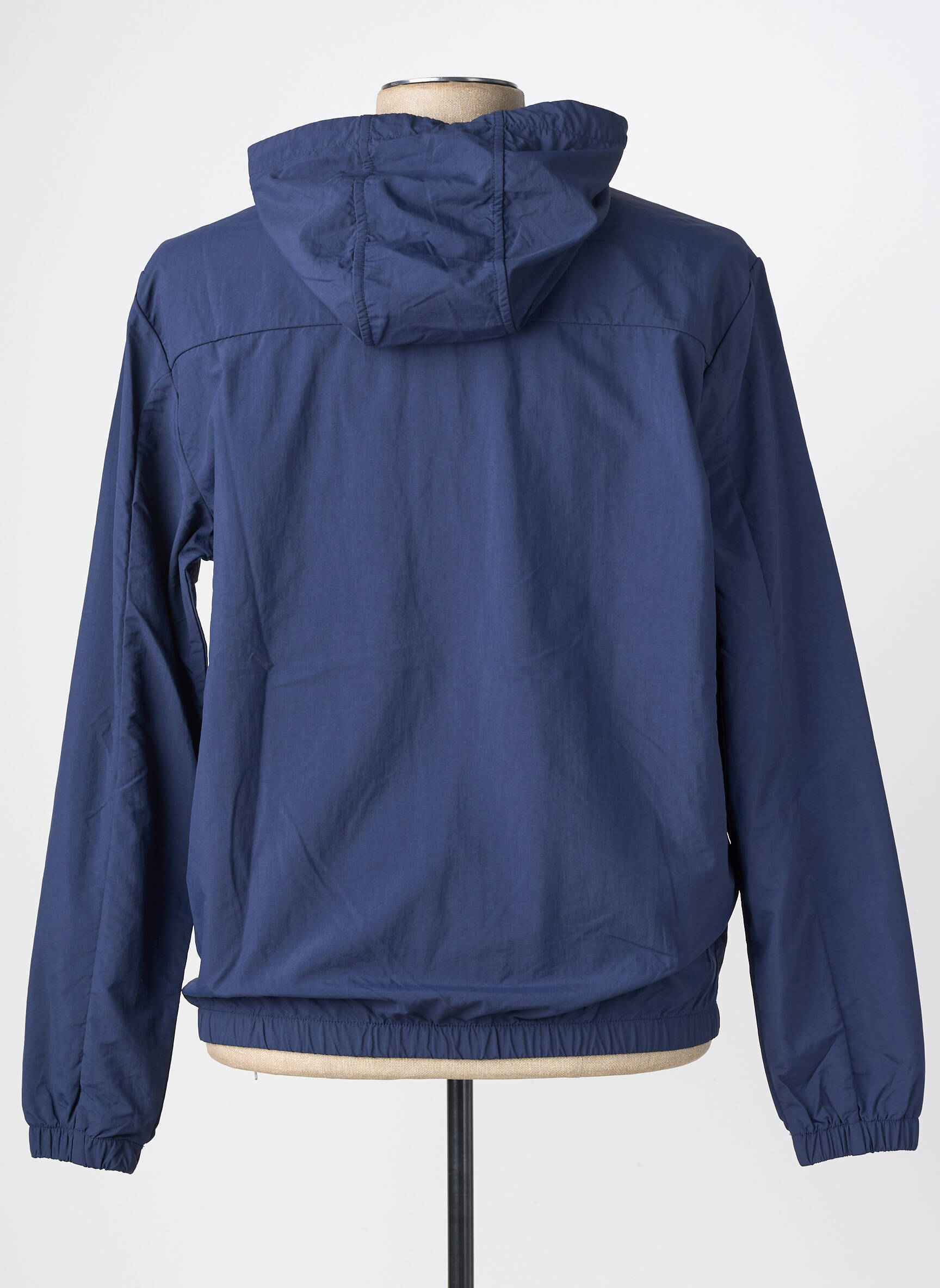 Coupe-vent poches a capuche bleu U.S. POLO ASSN homme