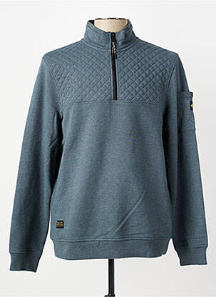 Sweat-shirt stretch manches longues bleu CAMEL ACTIVE homme