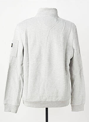 Sweat-shirt stretch manches longues gris CAMEL ACTIVE homme
