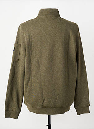 Sweat-shirt stretch manches longues vert CAMEL ACTIVE homme