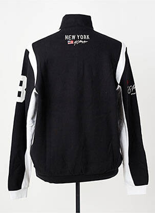 Sweat-shirt stretch manches longues noir U.S. POLO ASSN homme