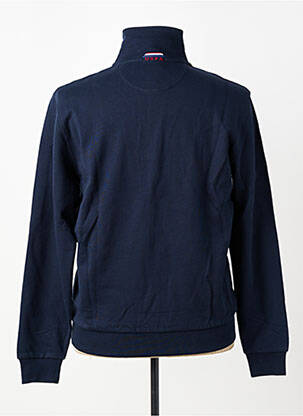 Sweat-shirt stretch manches longues bleu U.S. POLO ASSN homme