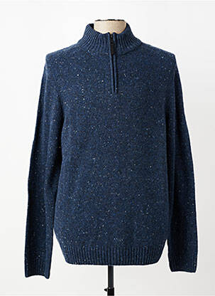 Pull stretch manches longues bleu CAMEL ACTIVE homme