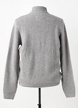 Pull stretch manches longues gris U.S. POLO ASSN homme