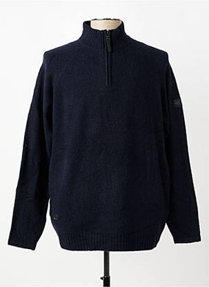 Pull stretch manches longues bleu CAMEL ACTIVE homme